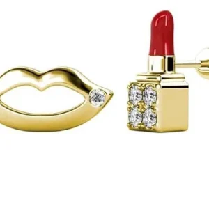 Yellow Gold Small Stud Earrings