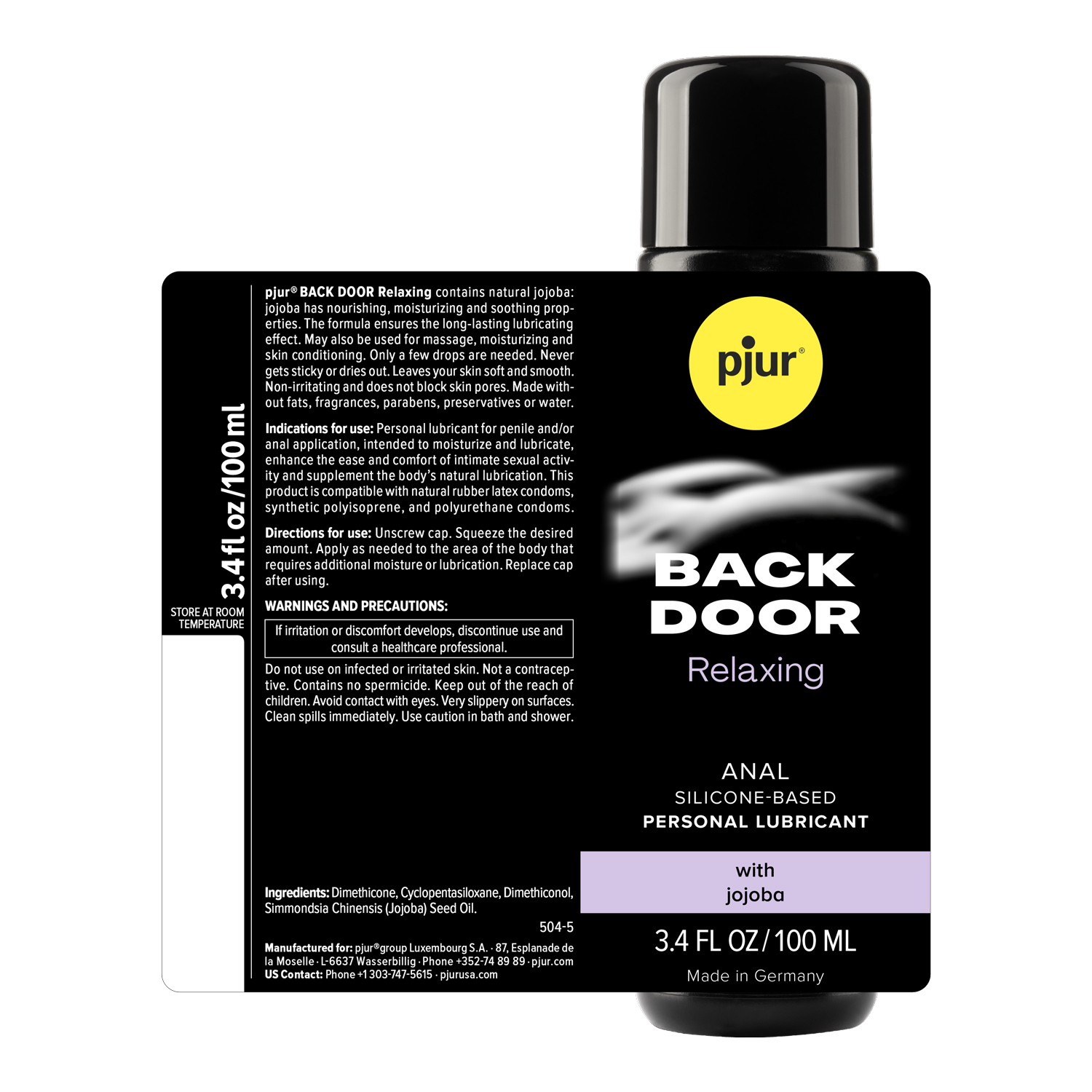 Pjur Backdoor - Anal Glide - 8.5 Fl Oz/250ml - Image 2