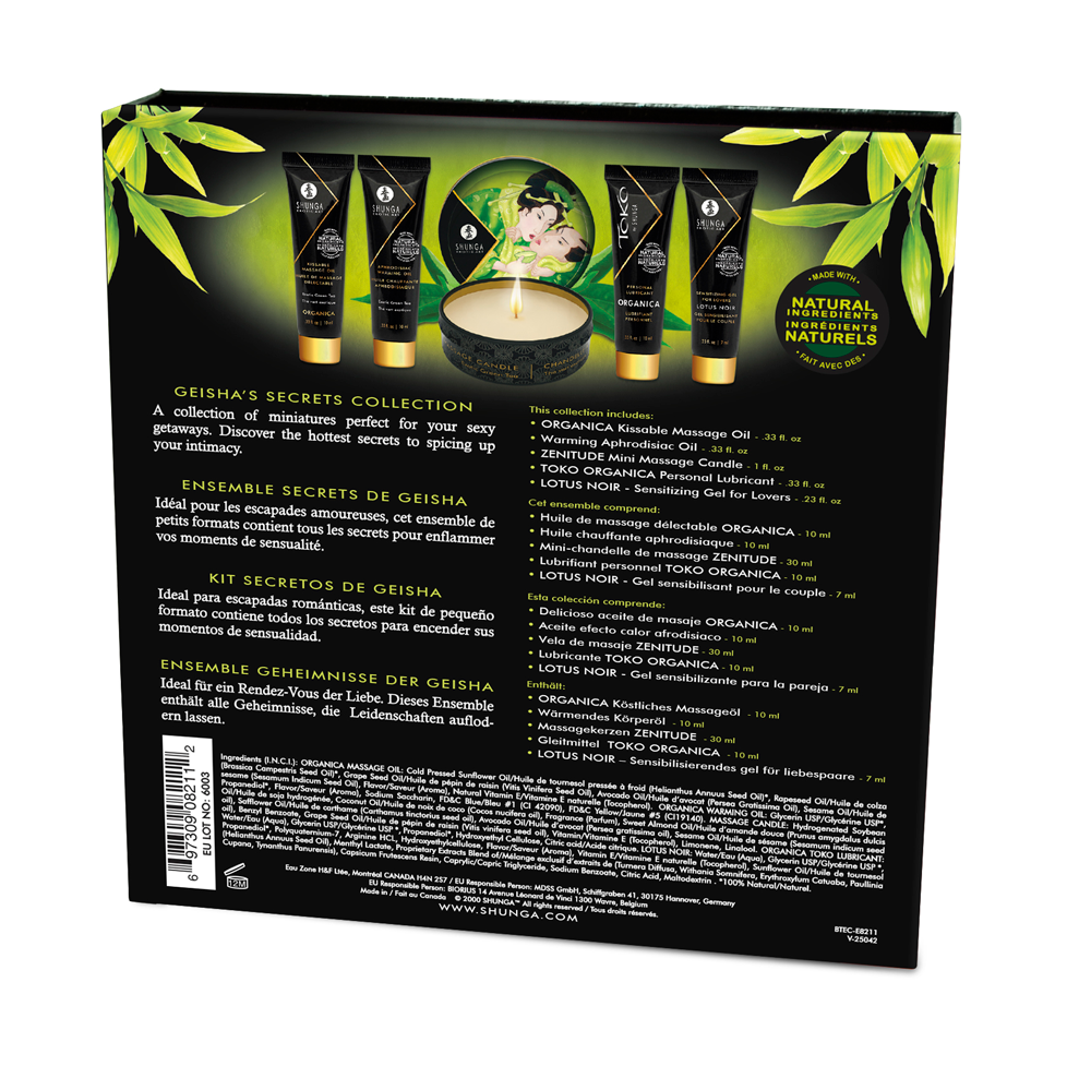 Geisha's Secrets Gift Set - Organica - Exotic Green Tea - Image 6