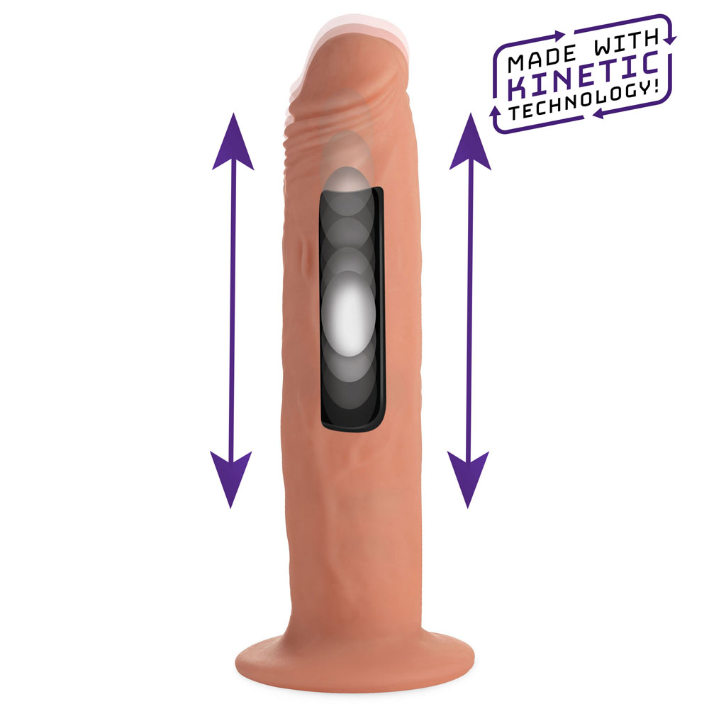 7x Remote Control Thumping Dildo - Large - Image 2