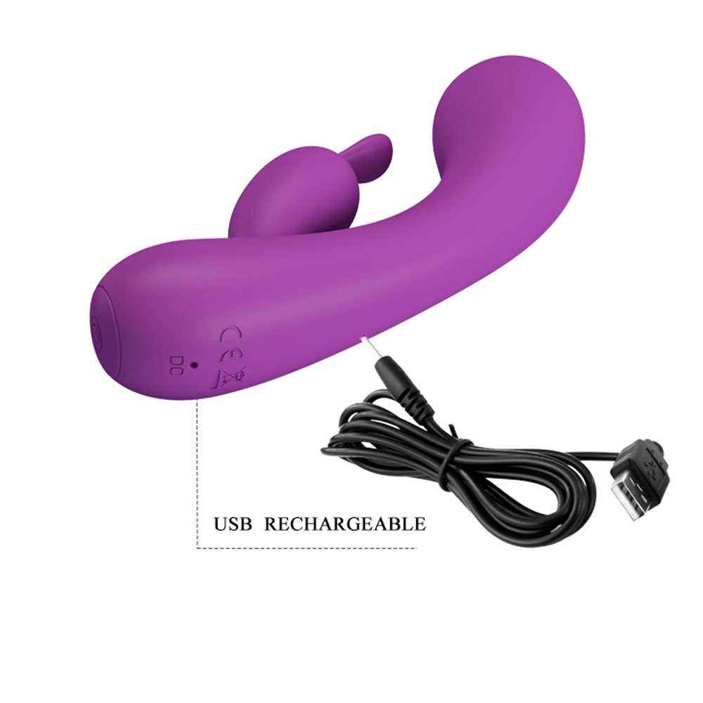 Pretty Love Grace Rechargeable Rabbit Vibrator - Image 2
