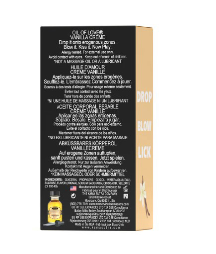 Oil of Love - Vanilla Creme - 0.75 Fl. Oz. / 22 ml - Image 3