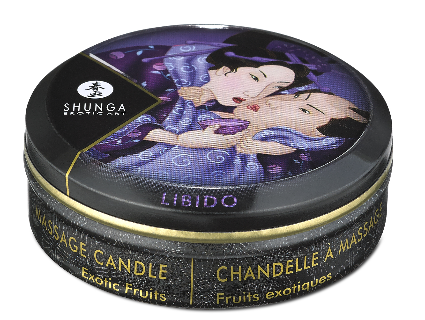 Mini Massage Candle - Libido - Exotic Fruits - 1 Fl. Oz. - Image 2