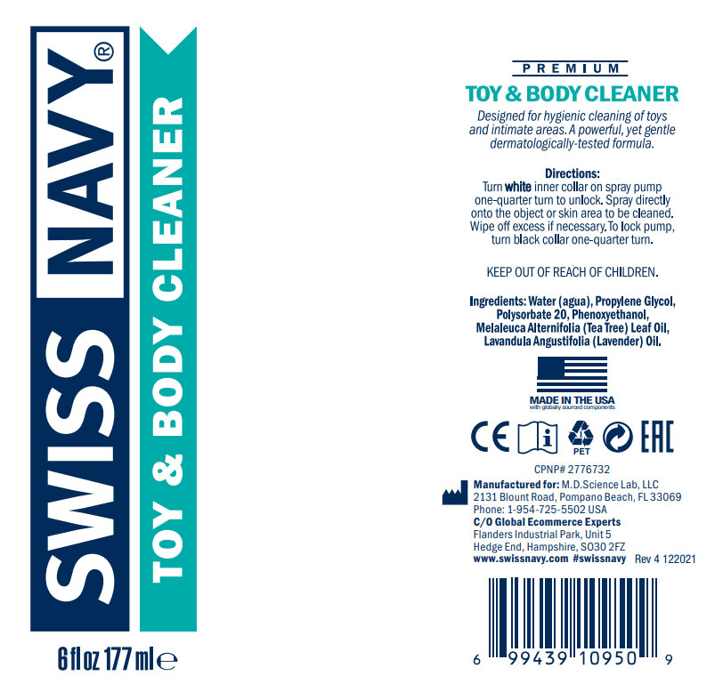 Swiss Navy Toy and Body Cleaner 6 Fl Oz - Image 2