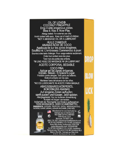 Oil of Love - Coconut Pineapple - 0.75 Fl. Oz. / 22 ml - Image 4