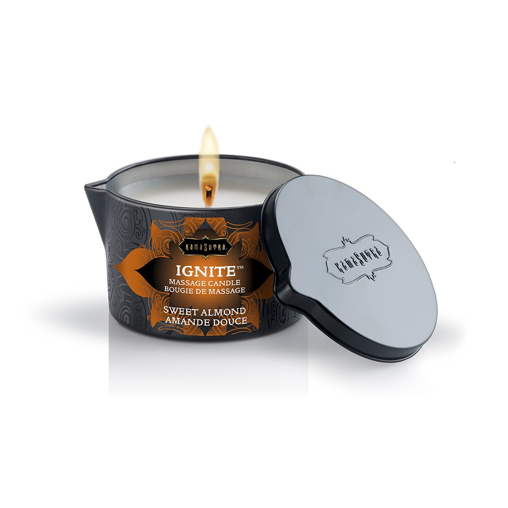 Ignite Sweet Almond Massage Candle - 6 Oz. - Image 2