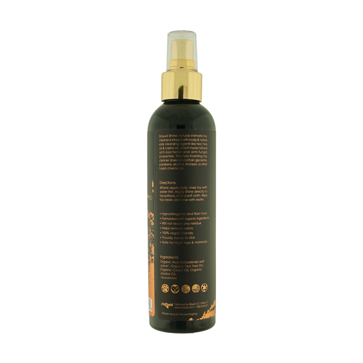 Shine All Natural, Organic Tea Tree Oil Based Toy Cleaner - 8.5 Oz - Image 2